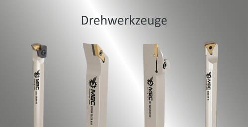 Drehwerkzeuge mit austauschbaren Wendeplatten